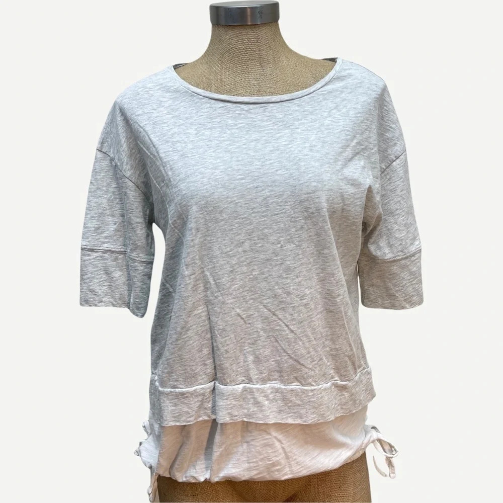 LISA Todd‎ Grey Short Sleeve Top XS